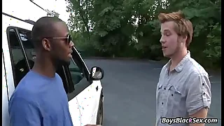 Interracial Bareback Gay Hardcore Porn 21