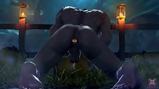 FULL&colon; Geralt fucks a pumpkin &lbrack;Obbi-mation&rsqb;
